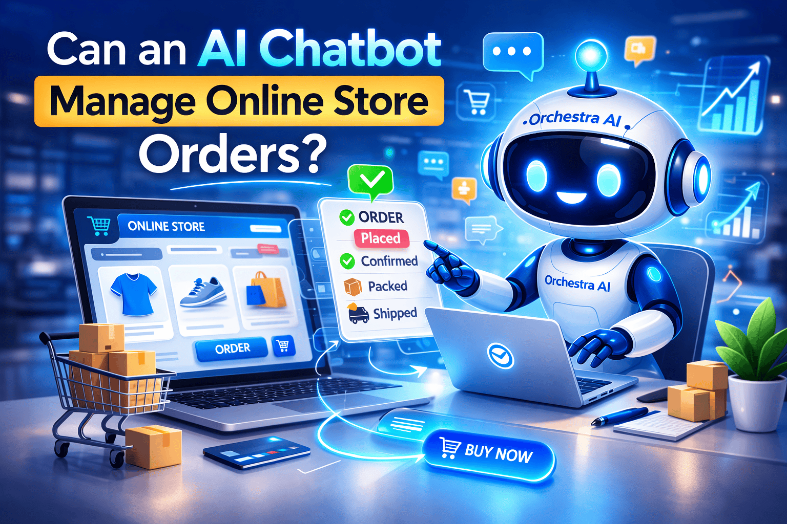 Can an AI Chatbot Manage Online Store Orders