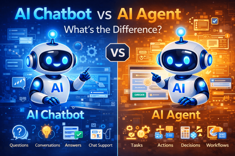 AI Chatbot vs AI Agent What’s the Difference